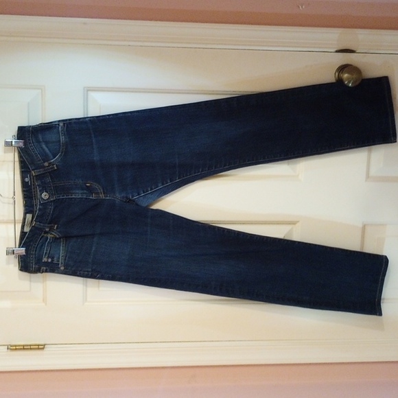 Adriano Goldschmied women's Jeans size 30x34 indigo made in USA - Picture 1 of 6